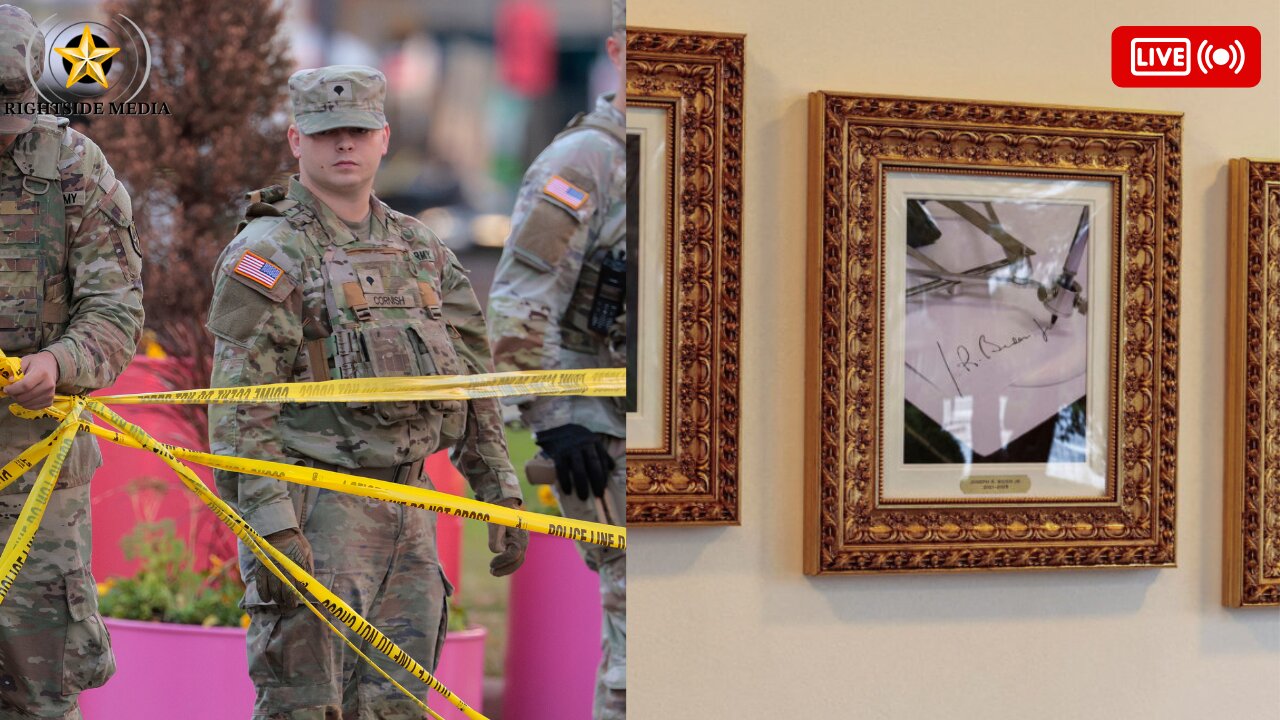 DC Terror Attack + Trump Declares Biden's Autopens Invalid - Rightside Radio Broadcast - 12-1-25