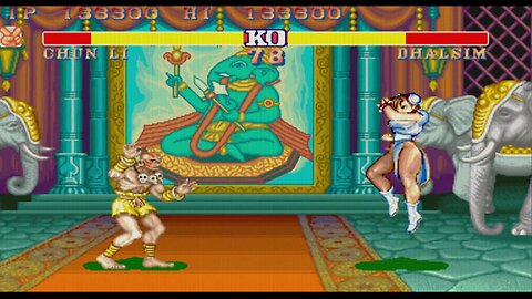 Chun Li vs Dhalsim
