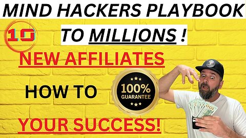 New affiliates gaurantee your own success (Do this and you succeed)