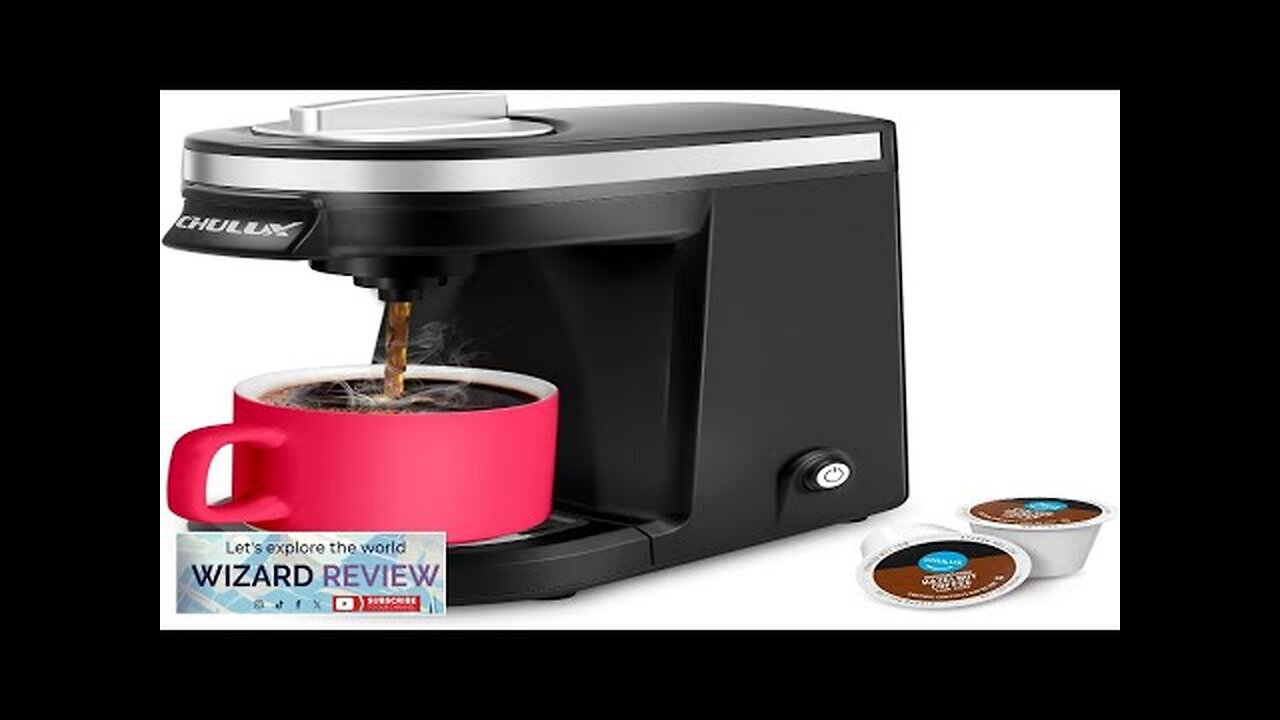 CHULUX QF-CM801 Single Serve Coffee Maker 12 Ounces K Capsule Review