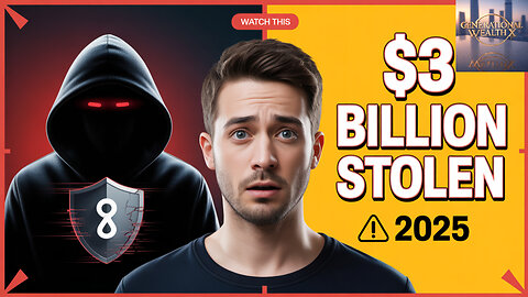 Crypto Security Warning - $3 Billion Stolen in 2025 (What They Won't Tell You)