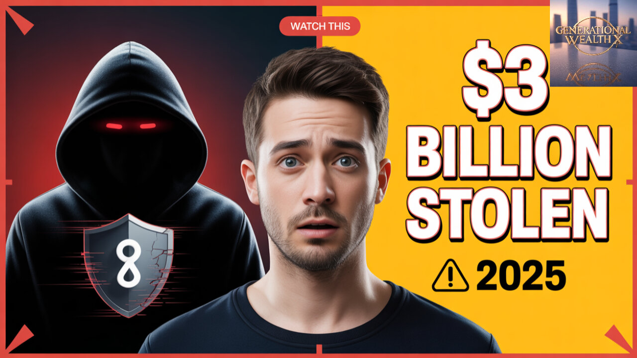 Crypto Security Warning - $3 Billion Stolen in 2025 (What They Won't Tell You)