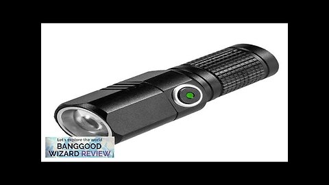 E-Smarter K91 Powerful Zoomable LED Flashlight with 18350 Battery USB Rechargeable Flash Review