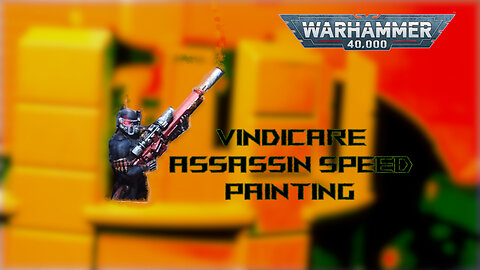 Vindicare assassin Speed painting