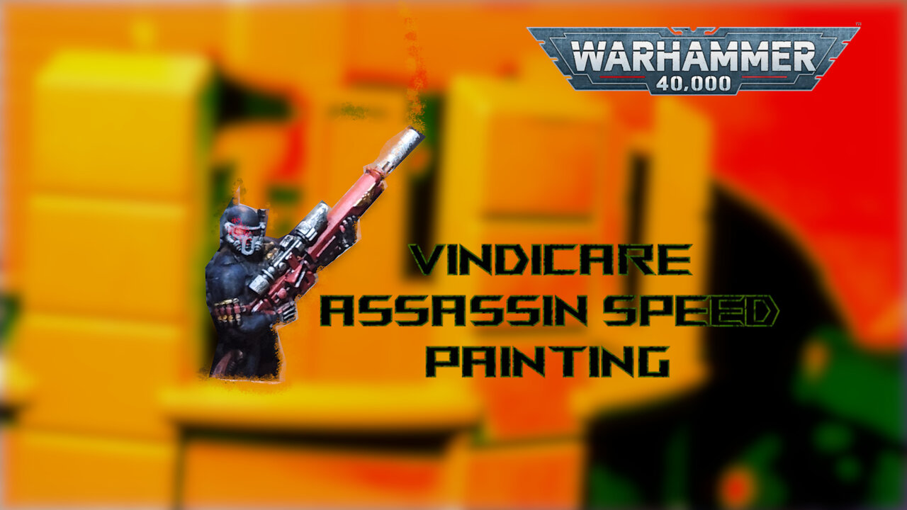 Vindicare assassin Speed painting