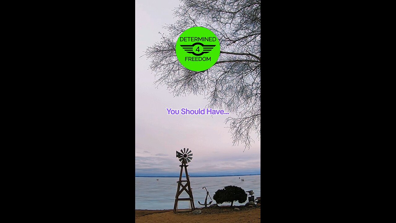 You Should Have