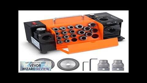 VEVOR MR-20G Drill Bits Sharpener 3-20mm Bits Grinder Sharpener & 18 Collets Review