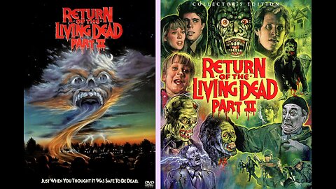 1988 Return of the Living Dead II Just when you thought it was safe to be DEAD