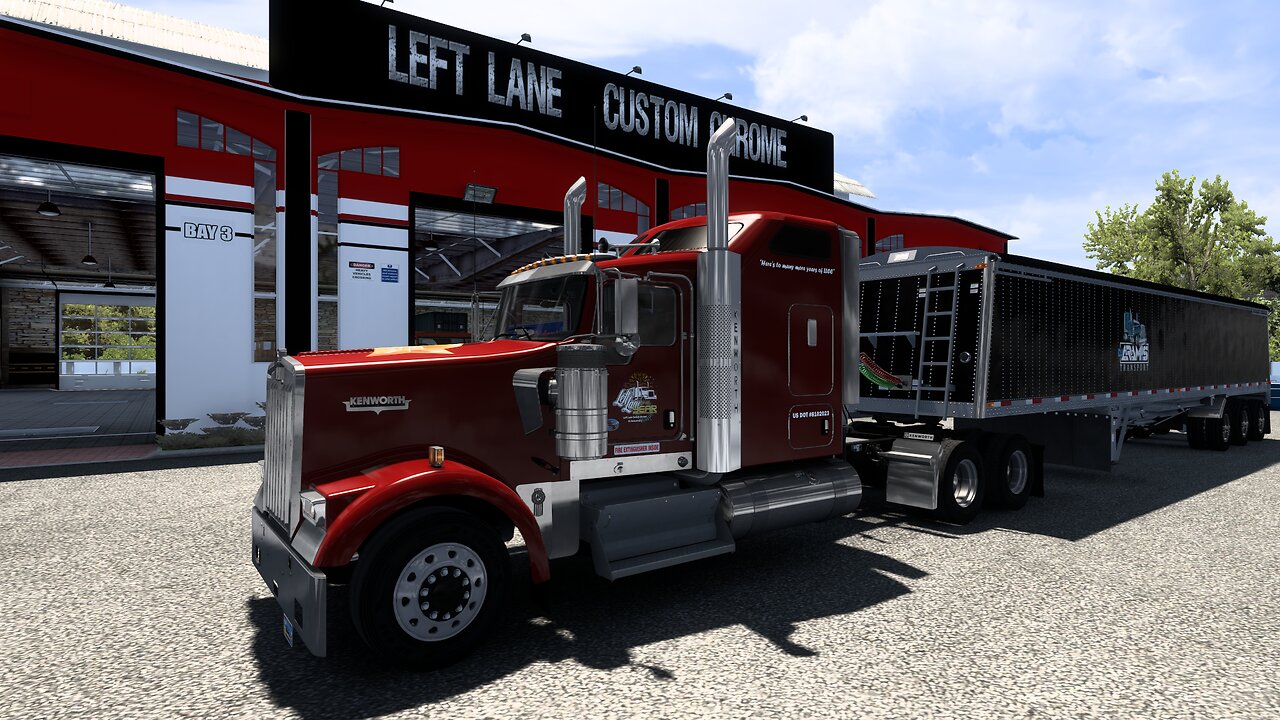 W900 in Iowa / American Truck Simulator