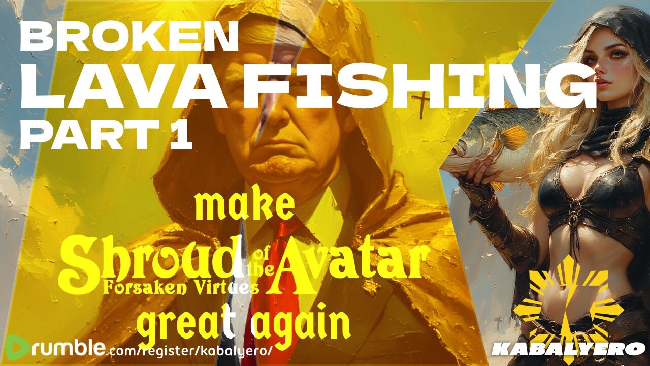Shroud of the Avatar: Lava Fishing in Broken Lava Pools - Part 1