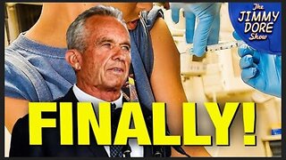 RFK Jr, the Secretary of HHS Says U.S. TO START Testing Vaccines For Safety ~ Jimmy Dore Show 2/15/25