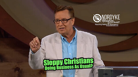 Sloppy Christians Doing Business as Usual?