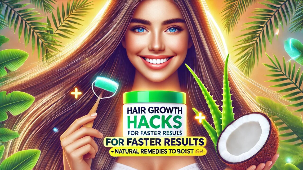 HAIR GROWTH HACKS FOR FASTER RESULTS | NATURAL REMEDIES TO BOOST HAIR LENGTH