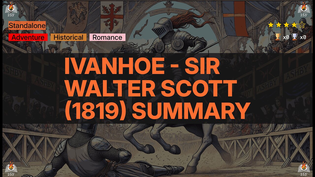 Ivanhoe - Sir Walter Scott (1819) Summary
