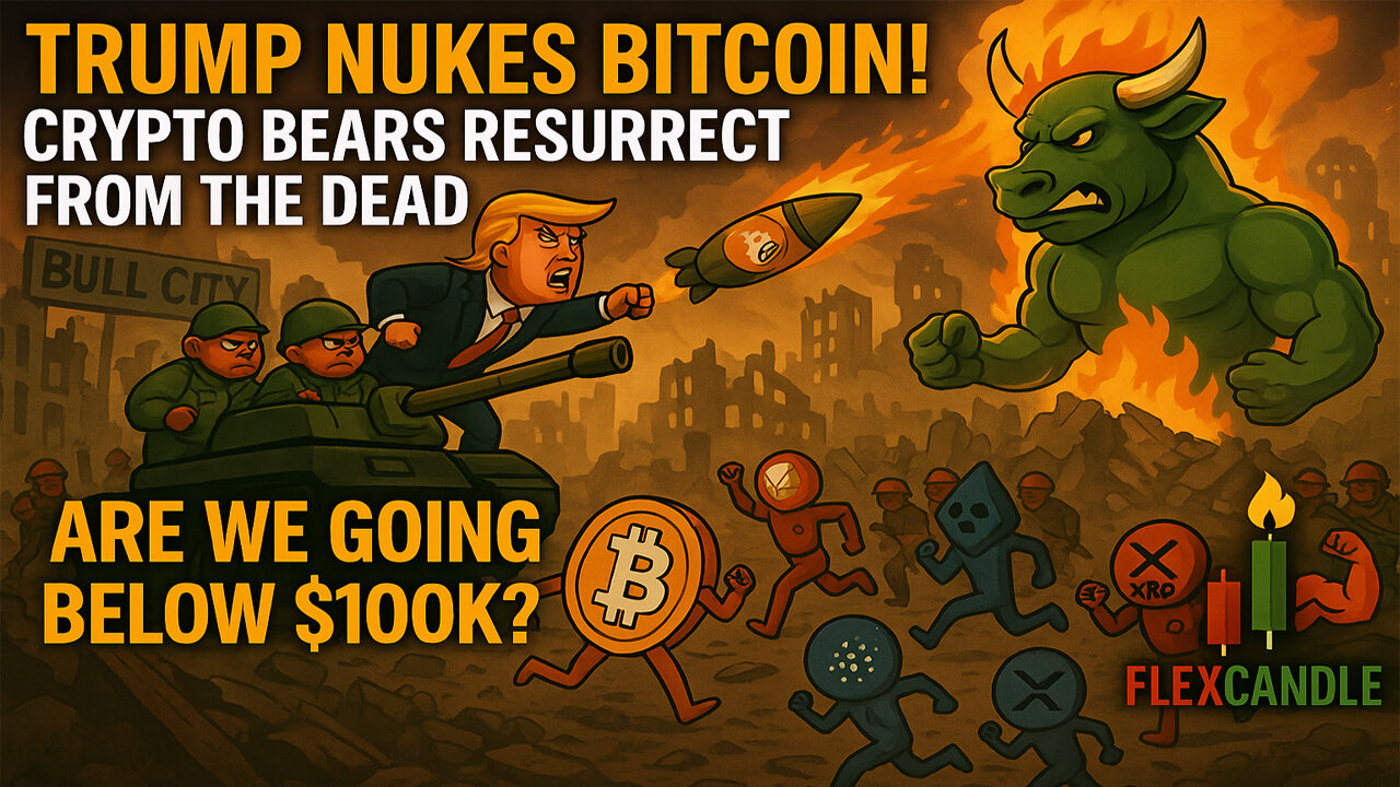 Bitcoin Crashes To $102K, Trump Empowers The Bears To Wipe Out Bulls! EP. 177
