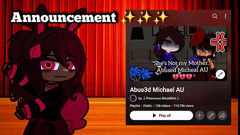 Announcement ✨️✨️✨️