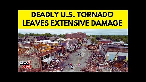 Destruction In Oklahoma: Tornado Wreaks Havoc in Sulphur, Leaves Trail of Damage | Tornados US |N18G