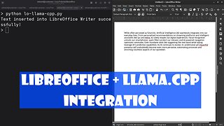 How to Use AI Inside LibreOffice with Llama.cpp & AMD Instinct GPU (Step-by-Step Tutorial)