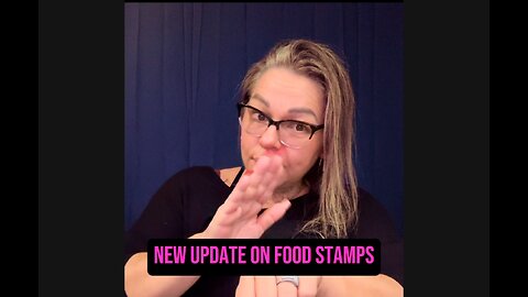 🚨 New Update On Food Stamps 😱 #ASL #deaf #signlanguage