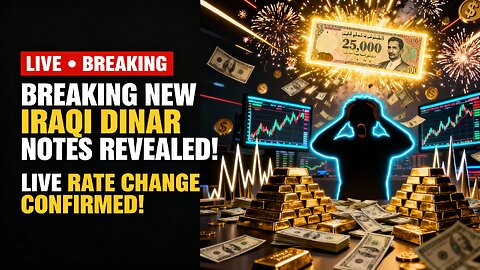 🚨 Breaking NEW Iraqi Dinar Notes Revealed LIVE — Rate Change Confirmed! 💥 💥 IQD News 2025