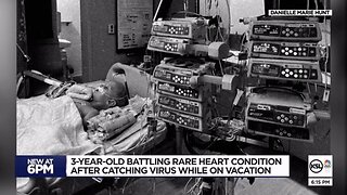 3-Year-Old Toddler Struck by Myocarditis...