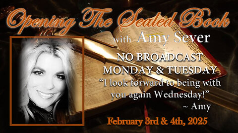 02/03-04 No Sealed Book Broadcast... We'll see you again Wednesday Feb 5th