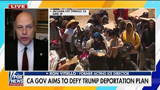 This Is Destructive Leadership By Newsom: Fmr Acting ICE Director