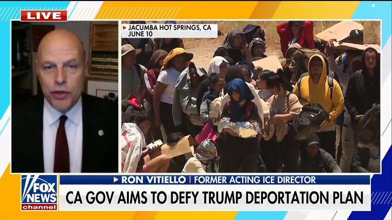 This Is Destructive Leadership By Newsom: Fmr Acting ICE Director