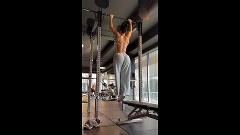 Girl, I know... pull-ups are hard💀 But KEEP AT IT! Back then, I thought, too