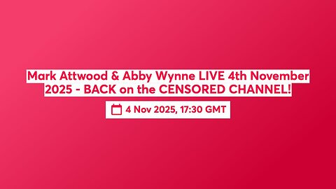 Mark Attwood & Abby Wynne LIVE - 4th November 2025