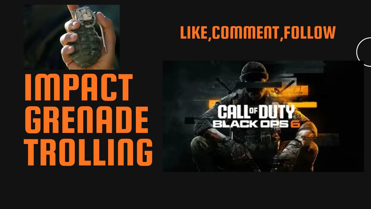 Impact grenade trolling in black ops 6!