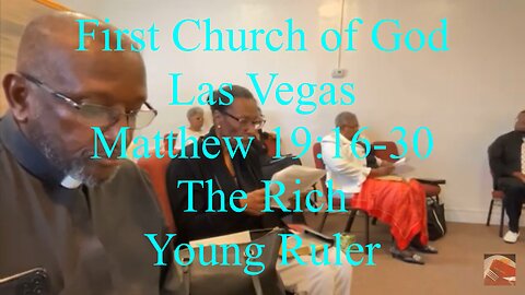 Matthew 19: The Children and The Rich Young Ruler