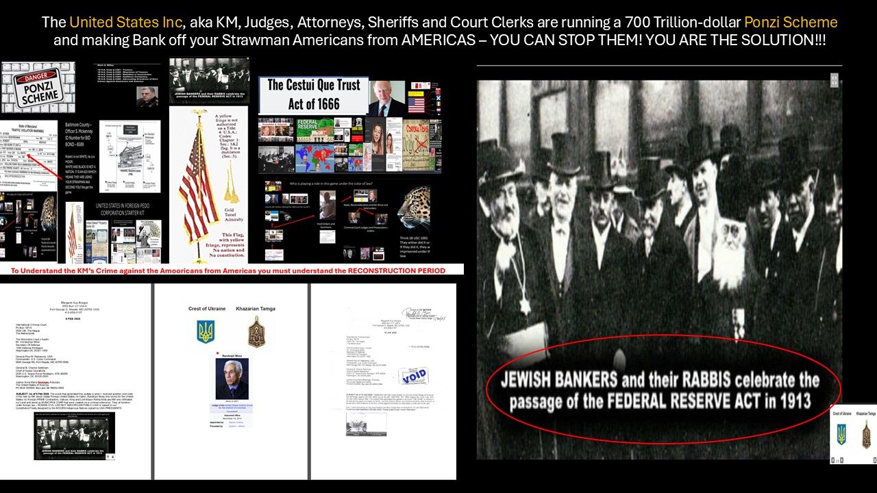 The USA Inc was formed to direct AMERICAN TAX dollar their (KM/bankers) privately owned IRS INC