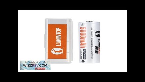 2Pcs Lumintop 21700 Bulge-top Pointed Battery 5000mAh High Capacity Rechargeable Li-ion Cell Review