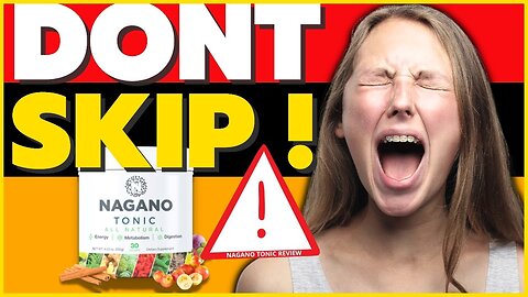 NAGANO LEAN BODY TONIC REVIEWS (⚠️➡️ WATCH! 🤔❌) Nagano Tonic Reviews - Nagano Lean Body Tonic