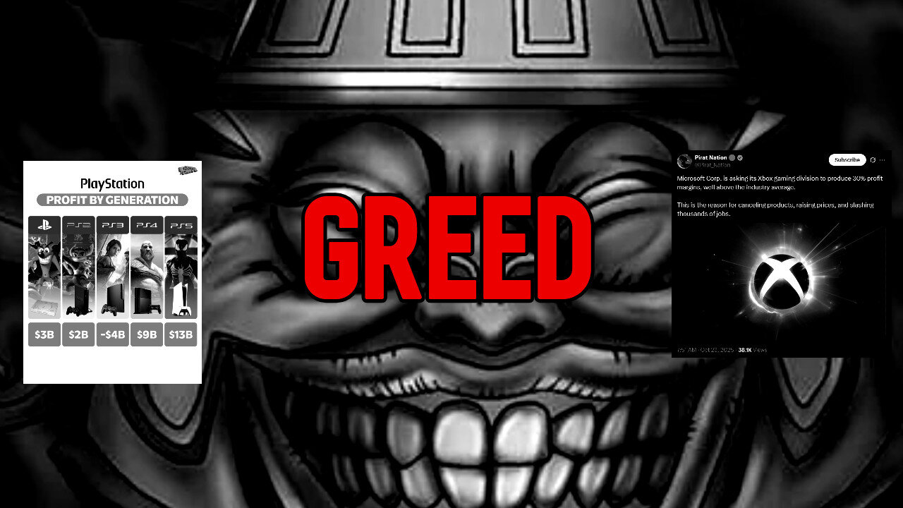 It's About Greed