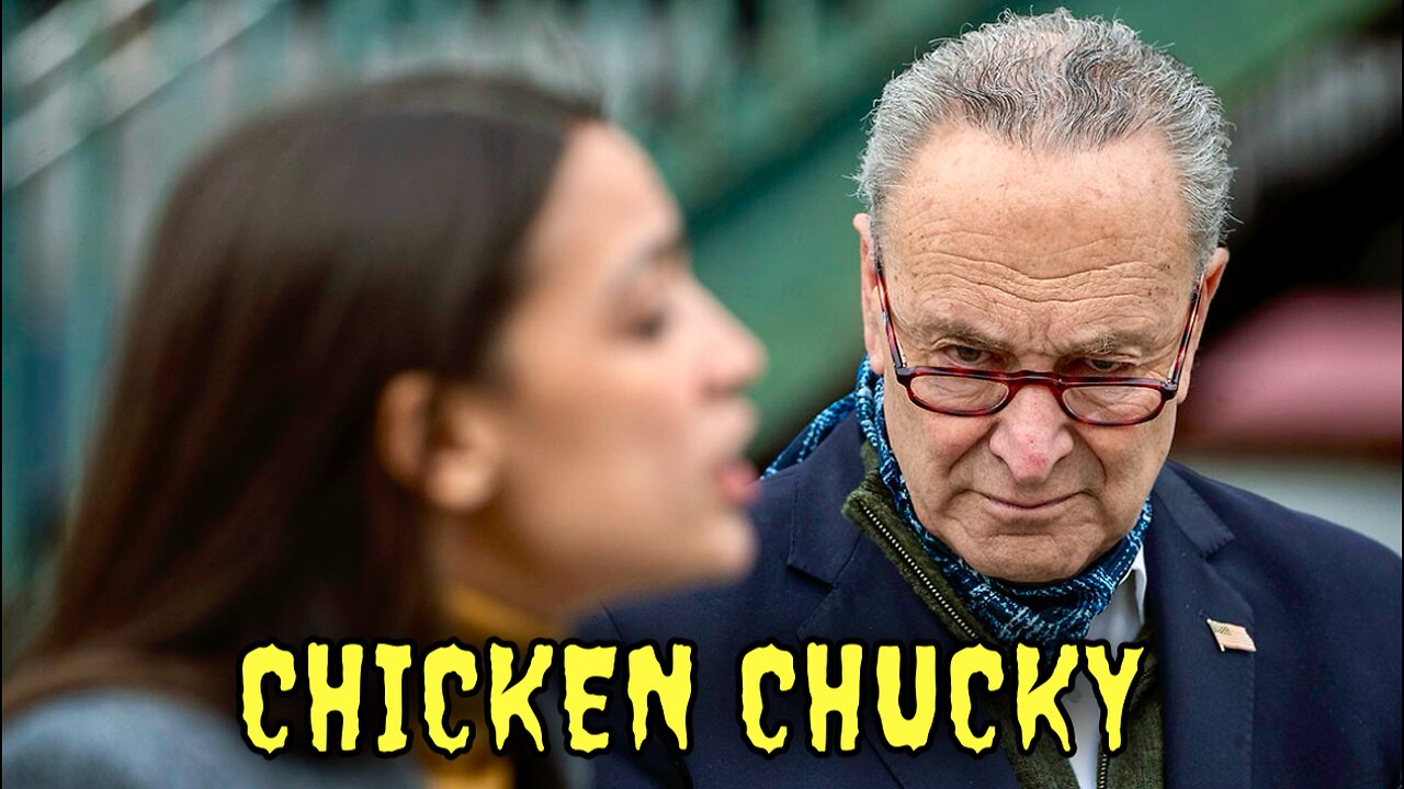 Is Chuck Schumer AFRAID of AOC? 😱 #schumershutdown