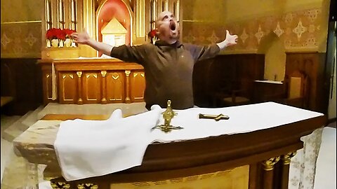 Possessed man Walks Into Catholic Church Claiming to Be Jesus