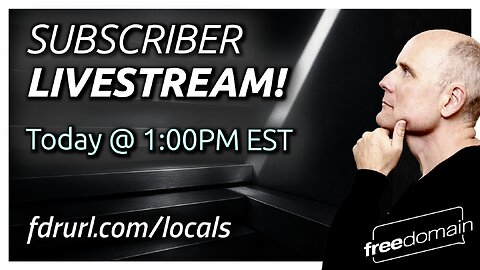 DONORS ONLY LIVESTREAM - MYSTERY TOPIC!