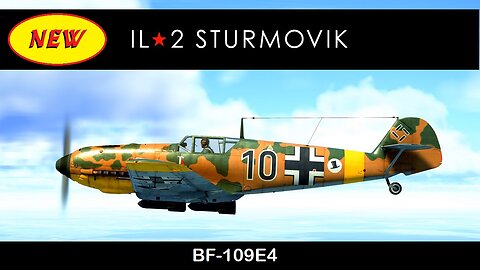 New for the Great Battle Series Introducing the BF109E4 in 4K UHD