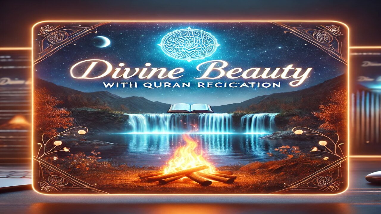 Divine Beauty of Nature with Quran Recitation | Serenity and Peace