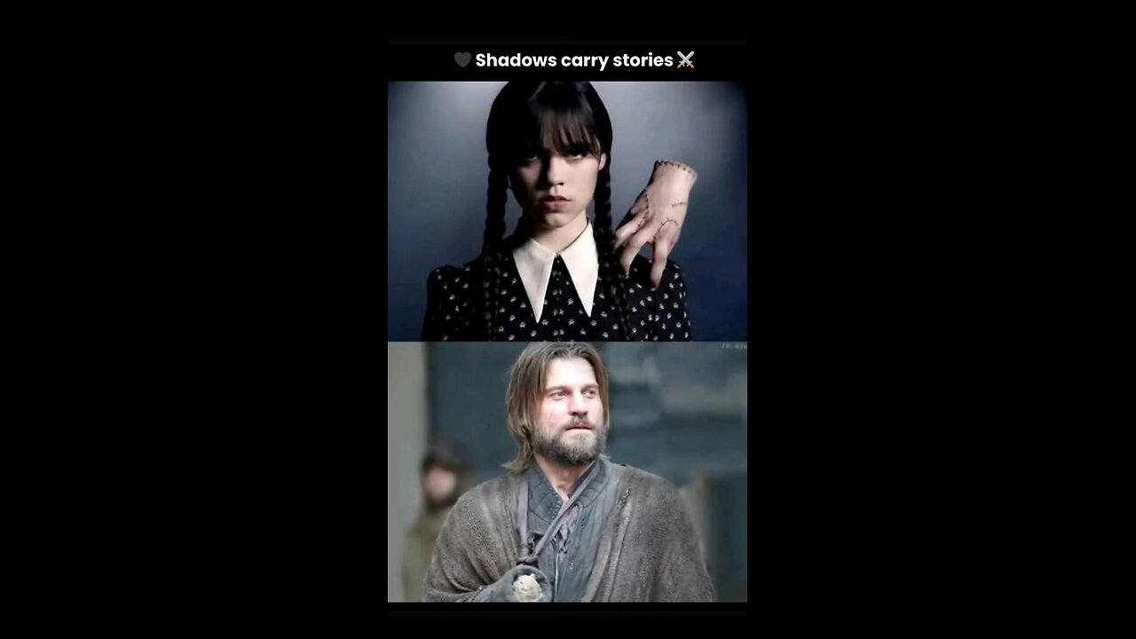 A striking blend of mystery and tenacity in Wednesday Addams and Jaime Lannister's survival
