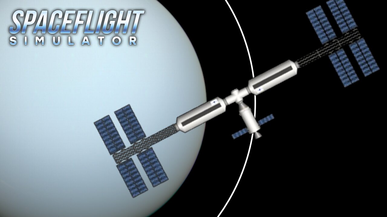 Multiplayer Space Flight Simulator | Constructing a Space Station on Uranus!