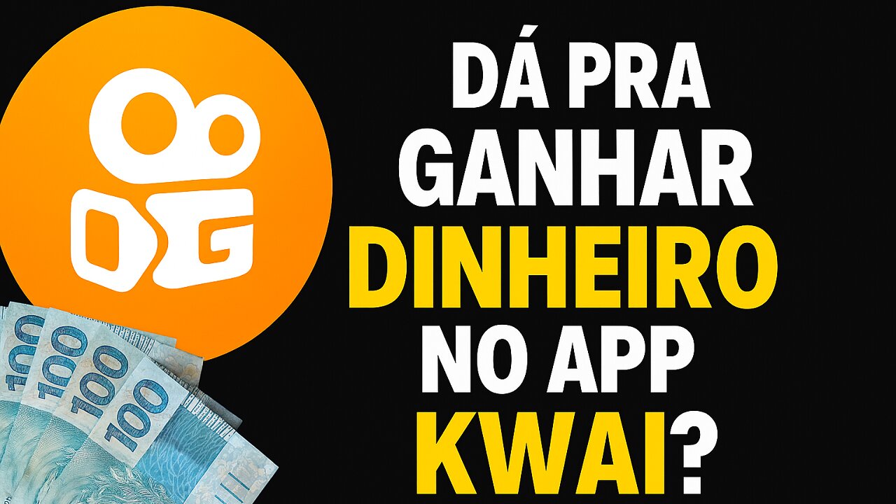 Dá pra ganhar dinheiro no app KWAI