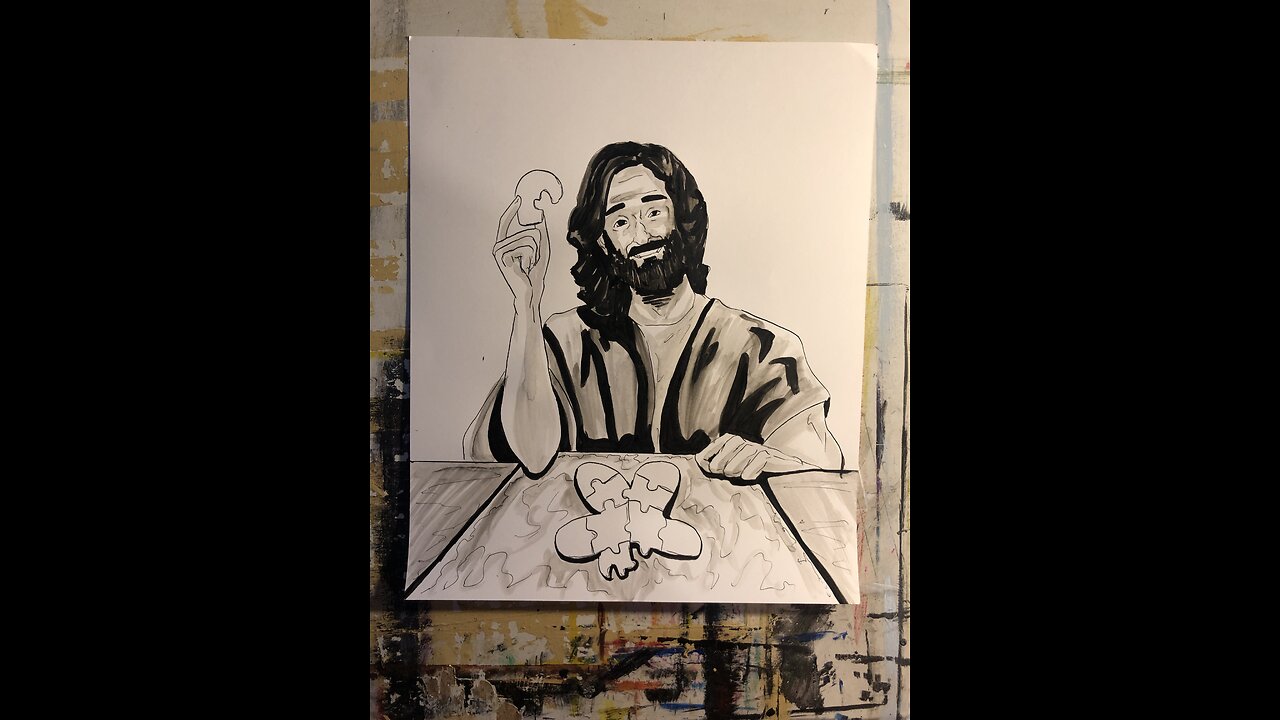 Jesus puzzle day 1