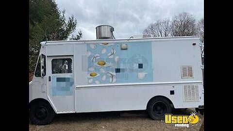 Grumman Olson P30 Step Van Kitchen Food Truck with Fire Suppression System for Sale in Michigan!