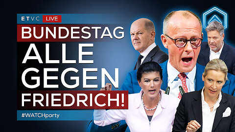🟥 BUNDESTAG #2: Die HÜTTE brennt! | #WATCHparty