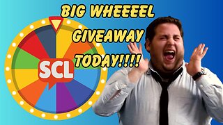 BIG WHEEL GIVEAWAY TODAY!!!