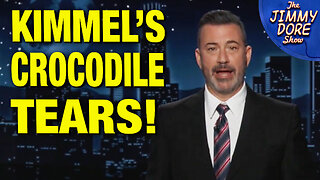 Jimmy Kimmel CRIES & PRETENDS He Supports Free Speech!