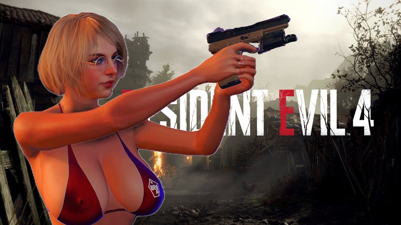 Resident Evil 4 (Remake) Ashley Over Ada Busty